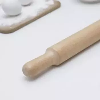 Скалка деревянная с ручками Доляна, 504,2 см, бук