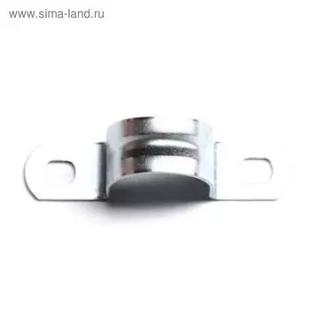 Скоба DKC 53362 металлическая, оцинкованная, двухлапчатая, d=63мм