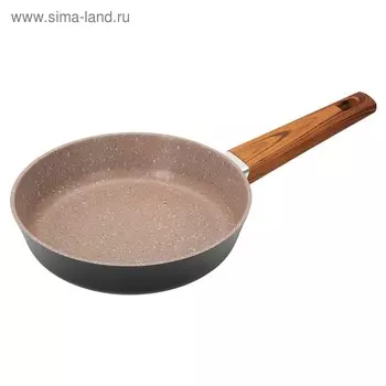 Сковорода Regent inox Legno, размер 20х4.8 см