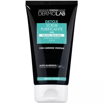Скраб для лица DERMOLAB PURIFYING DETOX SCRUB, очищающий, 150 мл