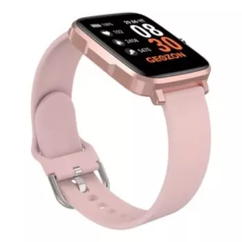 Смарт-часы Geozon Stayer G-SM13PNK, 1.54", измерение температуры, IP68, 210 мАч, розовые