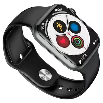 Смарт-часы Hoco Y1, 1.91", 240285, IP68, BT5.0, 280 мАч, GPS, чёрные