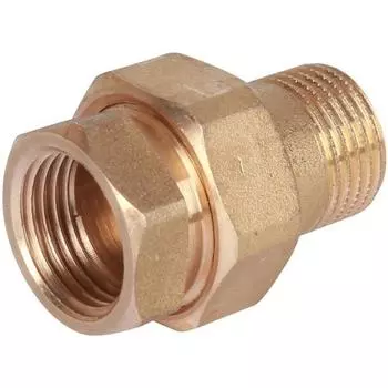Соединение разъемное STOUT SFT-0040-000038, американка, o-ring кольцо, 3/8"
