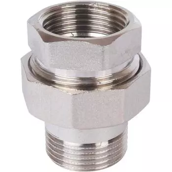 Соединение разъемное STOUT SFT-0045-000001, американка, 1", никелированная латунь