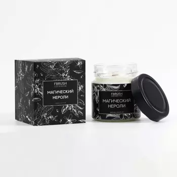 Соевая свеча BLACK AROMA HOME "Магический нероли", 200 мл