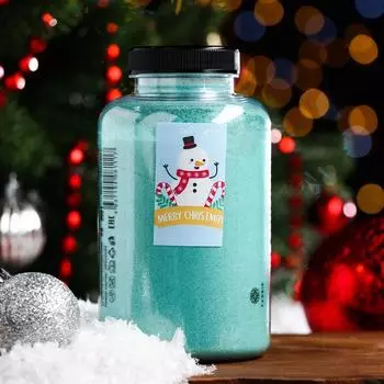 Соль для ванны мерцающая Fabrik Cosmetology Green Meadow с шиммером