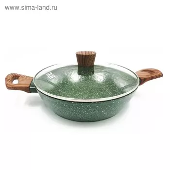 Сотейник 3,5 л, с крышкой 28 см, антипригарное покрытие