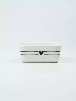 Соусник керамический «С любовью», 8.58.53.5 см, Dolce Ceramo