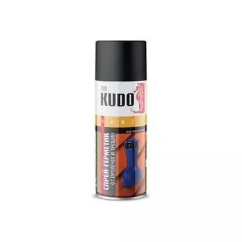 Спрей-герметик KUDO KU-H301, черный, 520 мл