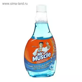 Средство для мытья стёкол и других поверхностей Mr.Muscle, после дождя, без распылителя, 500 мл