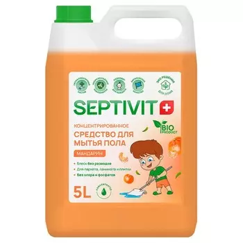 Средство для пола SEPTIVIT "Мандарин", 5 л