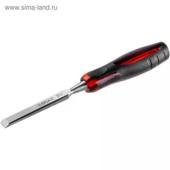 Стамеска-долото MIRAX 1810-12, с прозрачной рукояткой, 12 мм