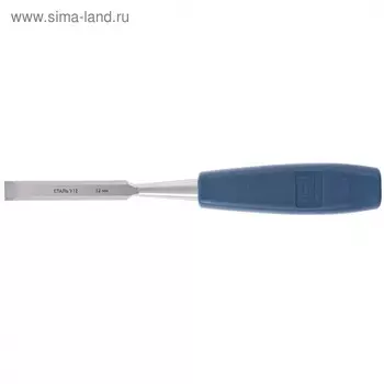 Стамеска "Сибртех" 24712, пластиковая рукоятка, 120х12 мм, У12
