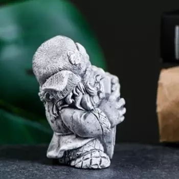 Статуэтка "Домовой" серый, 7см