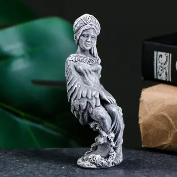 Статуэтка "Василиса" серый, 10см