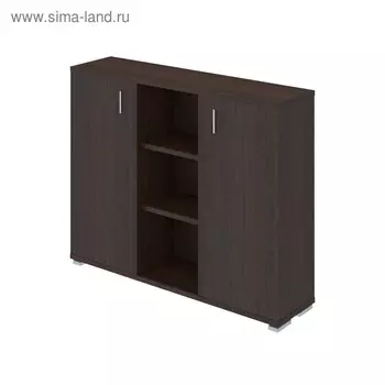 Стеллаж, 1340 300 1100 мм, цвет венге