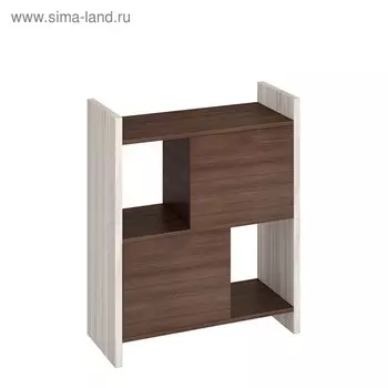 Стеллаж, 700 320 850 мм, цвет карамель/шамони