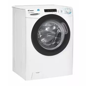 Стиральная машина Candy Smart CSS4 1072DB1/2-07, класс А+, 1000 об/мин, до 7 кг, бело/черная