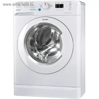 Стиральная машина Indesit BWUA 51051 L B, класс А, 1000 об/мин, 5 кг, белая