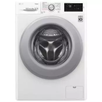 Стиральная машина LG F4M5VS4W, класс А, 1400 об/мин, до 9 кг, функция пара, белая