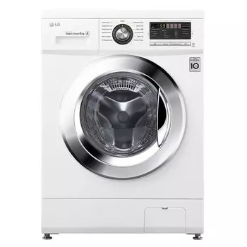 Стиральная машина LG F 1096 ND3, класс А+, 6 кг, 1000 об/мин, 13 программ, белая