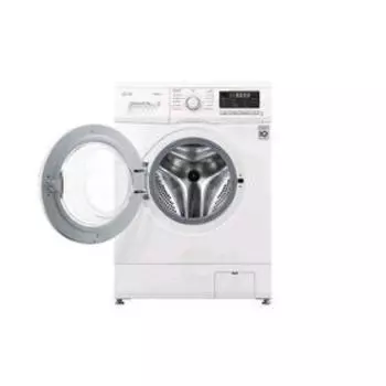 Стиральная машина LG F 1296 CDS0, класс А, 1200 об/мин, 6 кг, с паром, белая