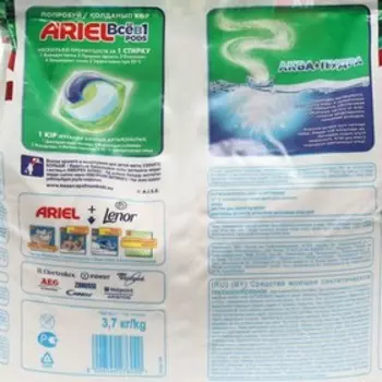 Стиральный порошок Ariel Extra OXI Effect, автомат, 3,7 кг