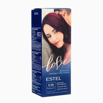 Стойкая крем-краска для волос ESTEL LOVE бургундский