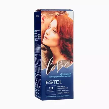 Стойкая крем-краска для волос ESTEL LOVE тициан