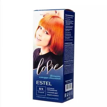 Стойкая крем-краска для волос ESTEL LOVE янтарный
