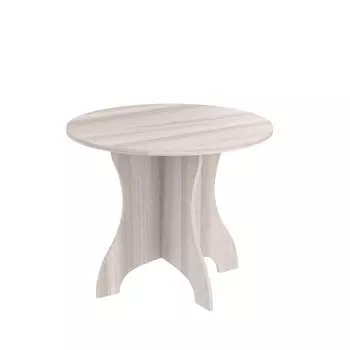 Стол обеденный "Амадей Мини", 900х900х730, Ясень Шимо Светлый