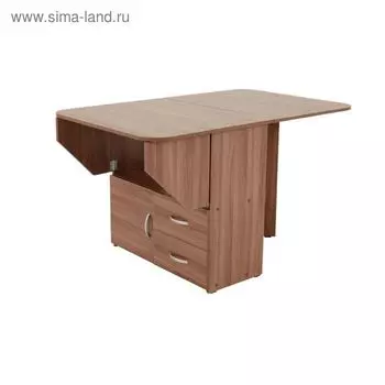 Стол-тумба, ясень шимо тёмный