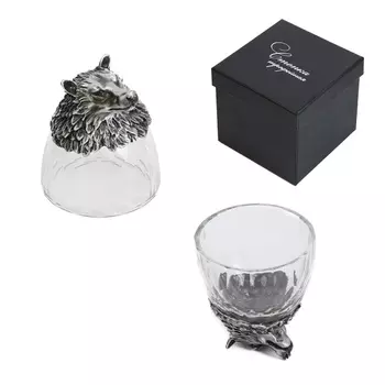 Стопка трофейная «Волк», 100 мл,с текло