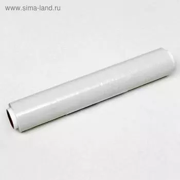 Стрейч-пленка, белая, 250 мм х 40 м, 0,2 кг, 20 мкм