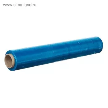 Стрейч-пленка, синий, 500 мм х 130 м, 1,2 кг, 20 мкм