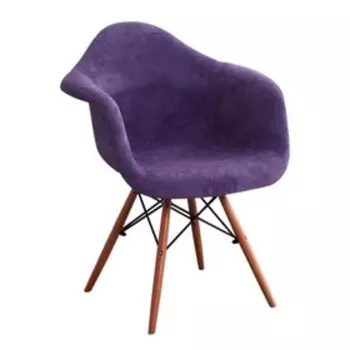 Стул EAMES wood, сиреневый
