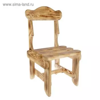 Стул к набору Разбойник фигурный(обожжённый, лакированный)