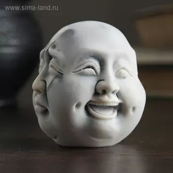 Фигурка «Многоликий Будда», мраморная крошка, 6 см