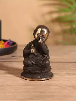 Сувенир «Монах», 669 см, бронза