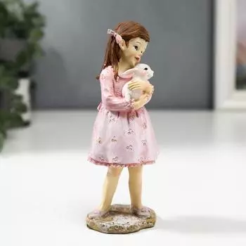 Фигурка полистоун «Малышка Алиса с белым кроликом», 145.74.7 см