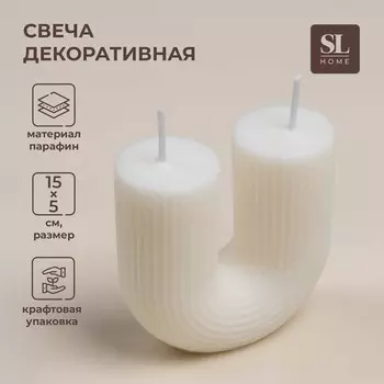 Свеча декоративная SL Home 15х5х15 см