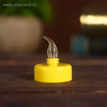 Свеча светодиодная, цвета МИКС