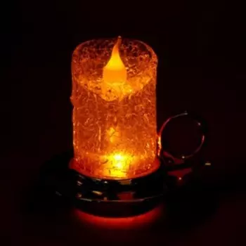 Свеча новогодняя светодиодная «Уют»
