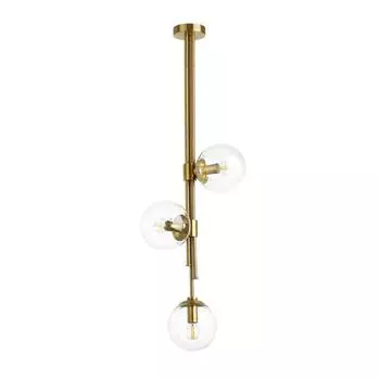 Светильник BRAZERI, 3x60Вт E14, цвет бронза, IP20