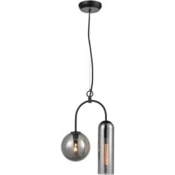 Светильник Creativo, 2x60Вт E27, цвет чёрный
