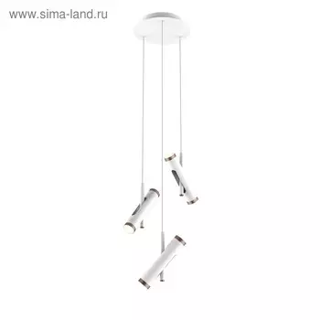 Светильник Duplex, 18Вт LED, цвет белый