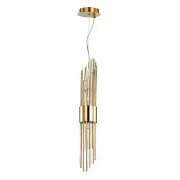 Светильник FLAMBI, 2x40Вт G9, цвет золото, IP20
