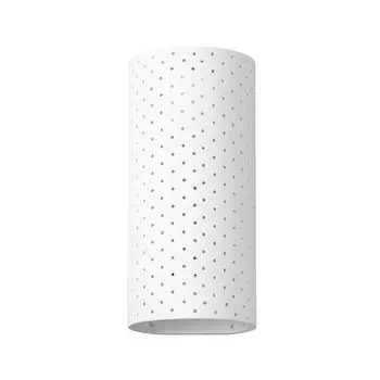 Светильник GIPS, 1x40Вт E14, цвет белый, IP20