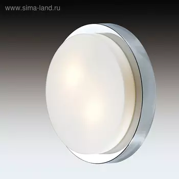 Светильник HOLGER, 2x40Вт, E14, IP44, цвет хром