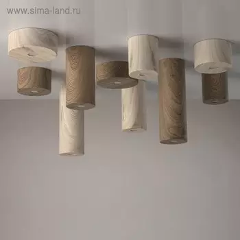 Светильник "Иланг" 5Вт LED 3000K кофейный 10x10x12см